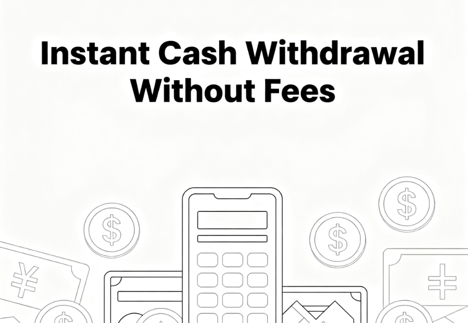 Instant Cash Withdrawal Without Fees