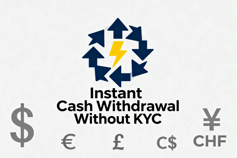 Instant Cash Withdrawal Without KYC