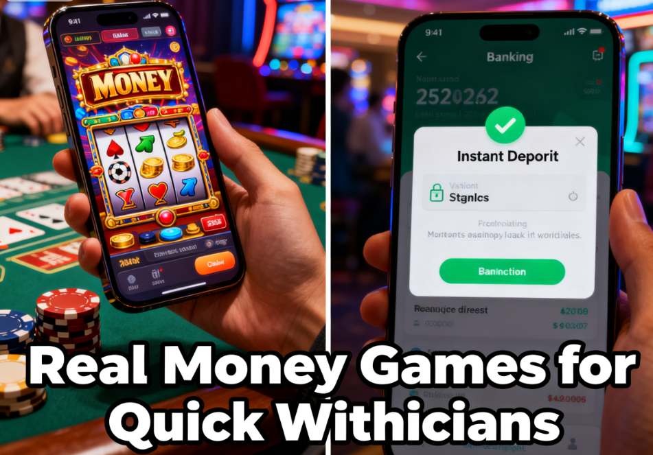 Real Money Games for Quick Withdrawals
