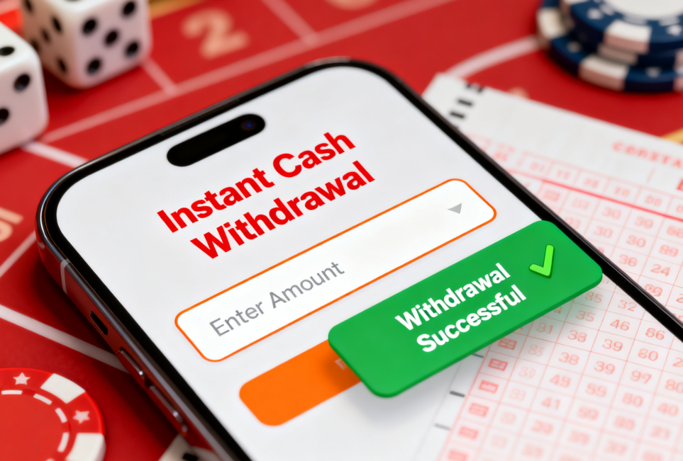 Instant Cash Withdrawal in Mobile Betting Games