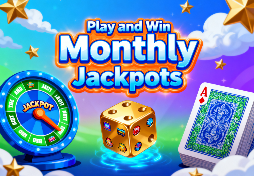Play and Win Monthly Jackpots