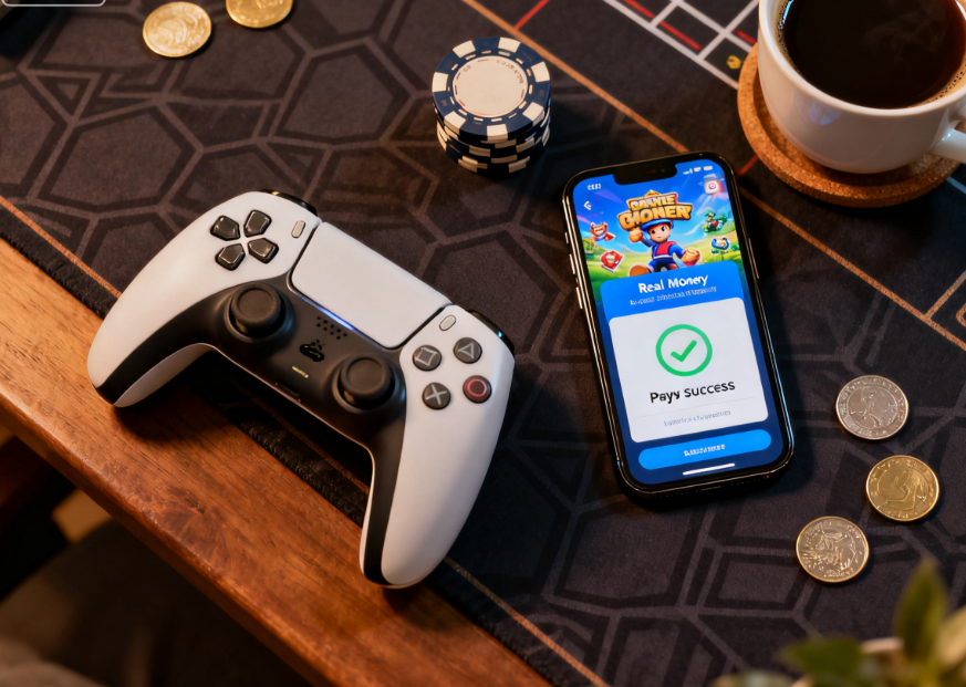 Online Gaming with Real Money