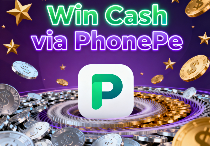 Win Cash via PhonePe