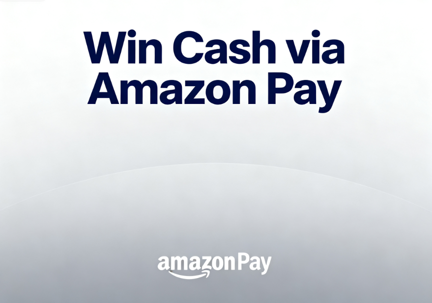 Win Cash via Amazon Pay