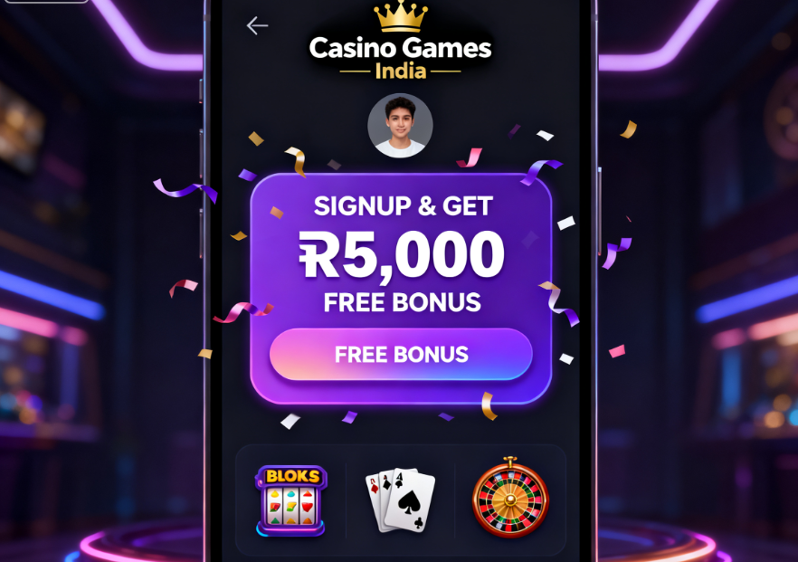 Casino Games India Signup Bonus