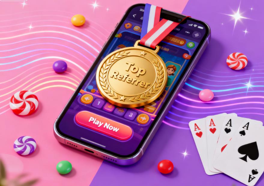 Instant Win Games with Referral Rewards