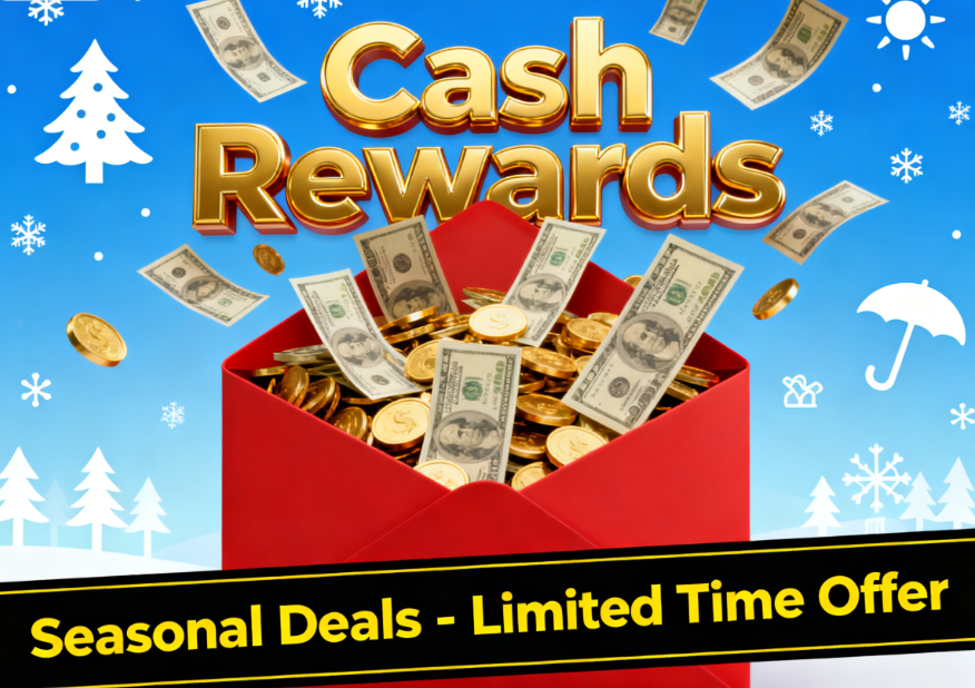 Cash Rewards Seasonal Deals