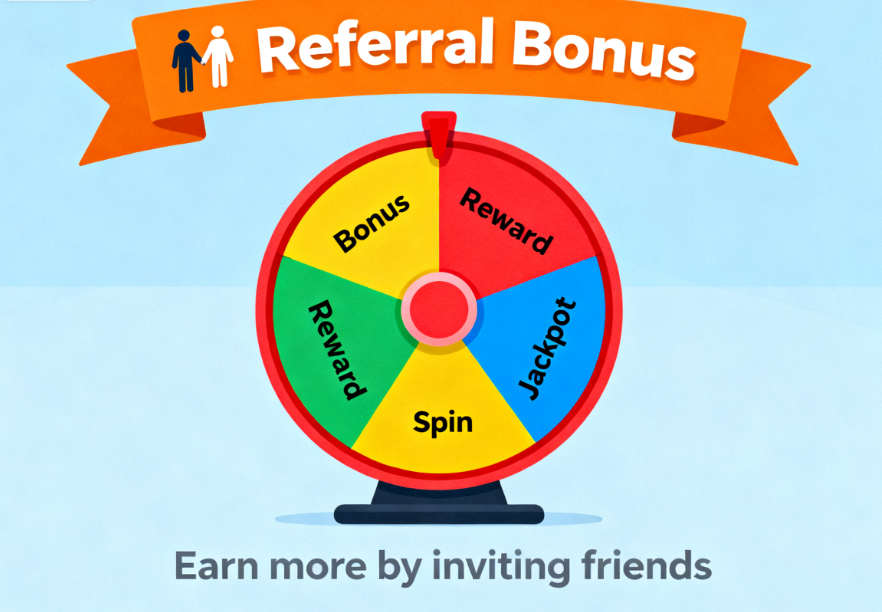 Lucky Spin Referral Bonus
