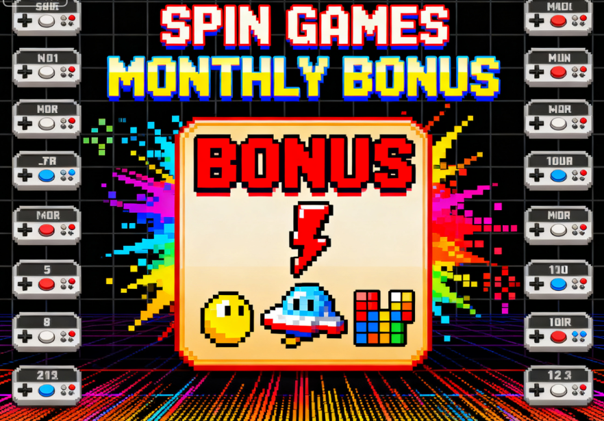 Spin Games Monthly Bonus