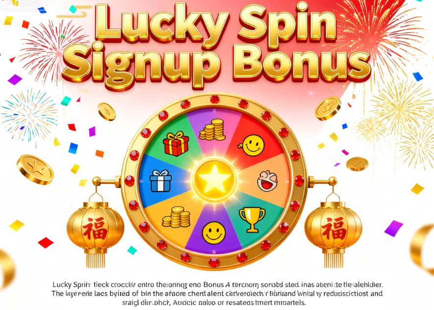Lucky Spin Signup Bonus