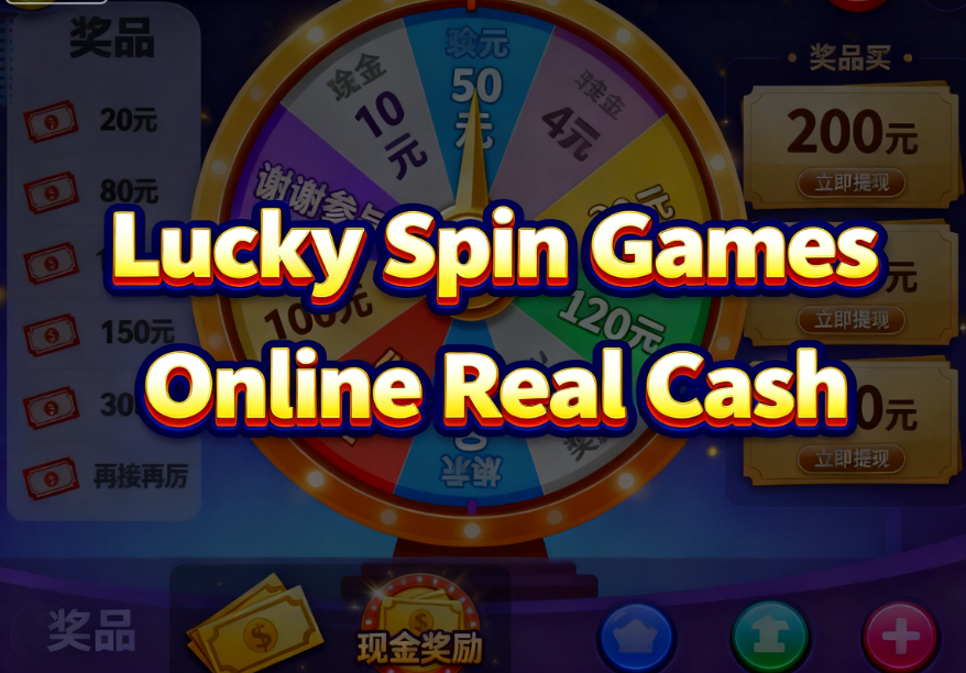 Lucky Spin Games Online Real Cash